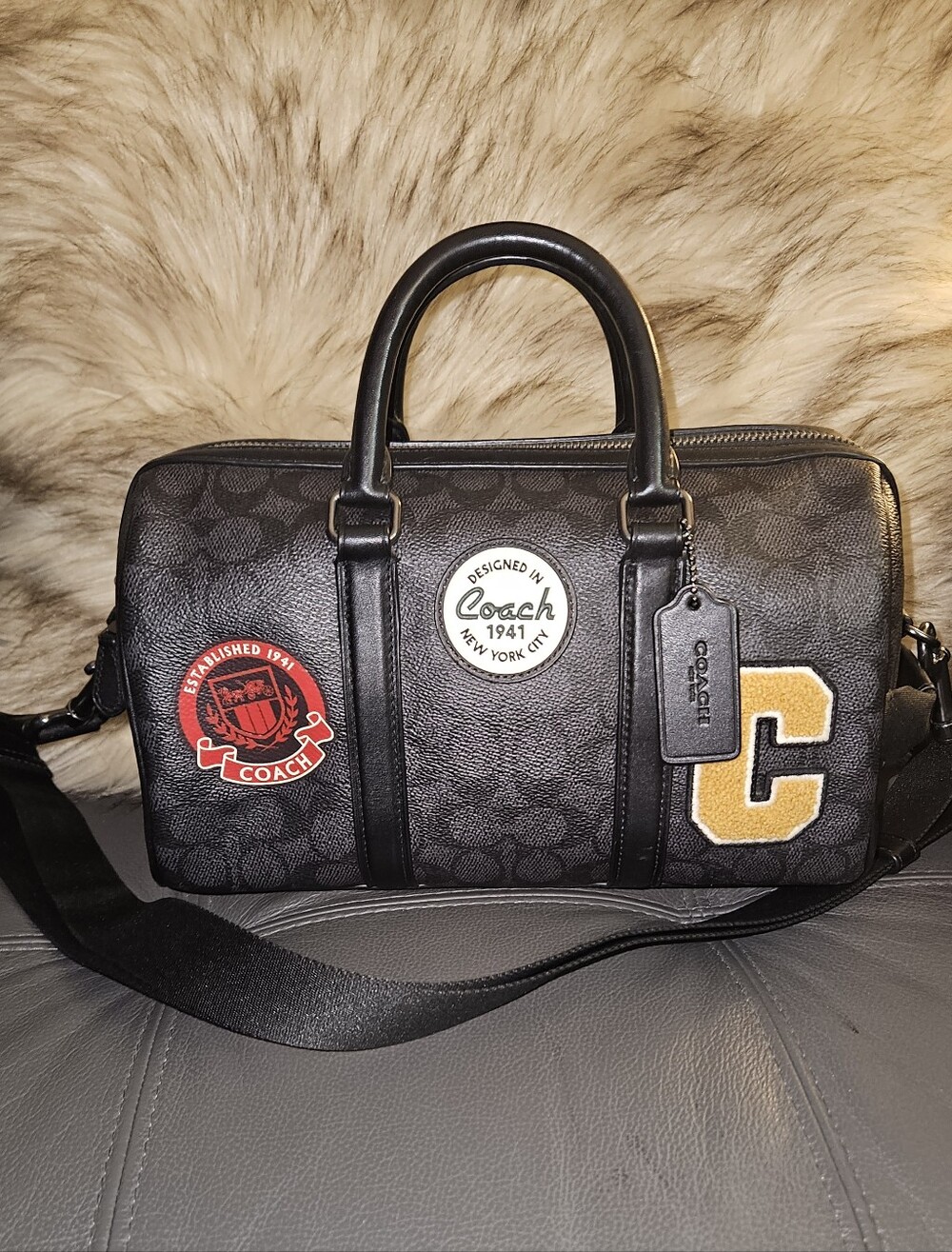Coach Patches Boston Bag